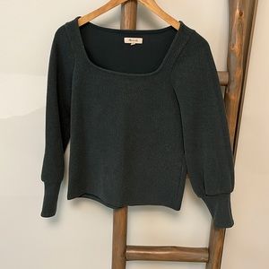 Madewell Square neck Sweater